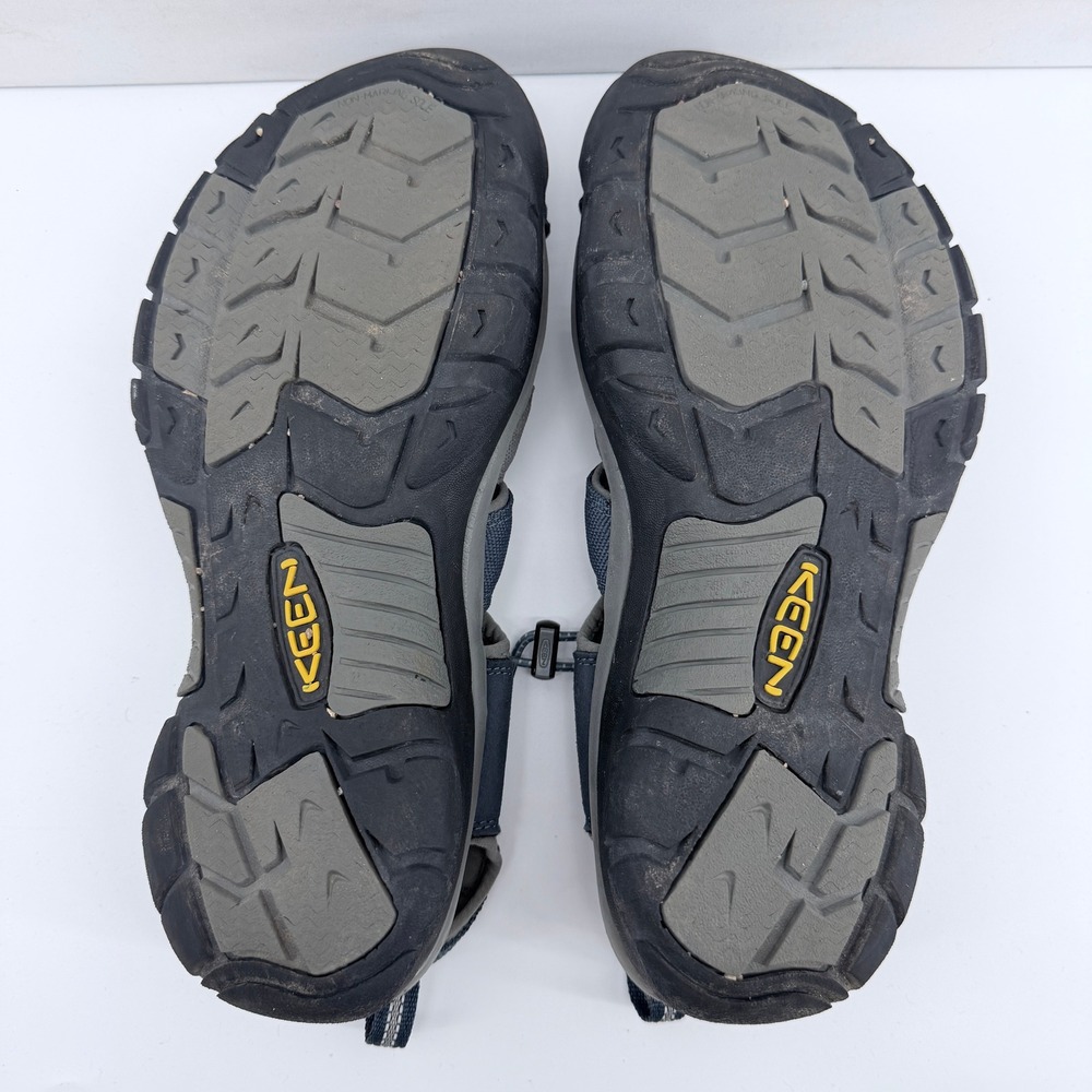 KEEN Newport H2 Mens Blue Grey Waterproof Hiking Sport Sandals 1012206 Size 11 - Picture 5 of 6